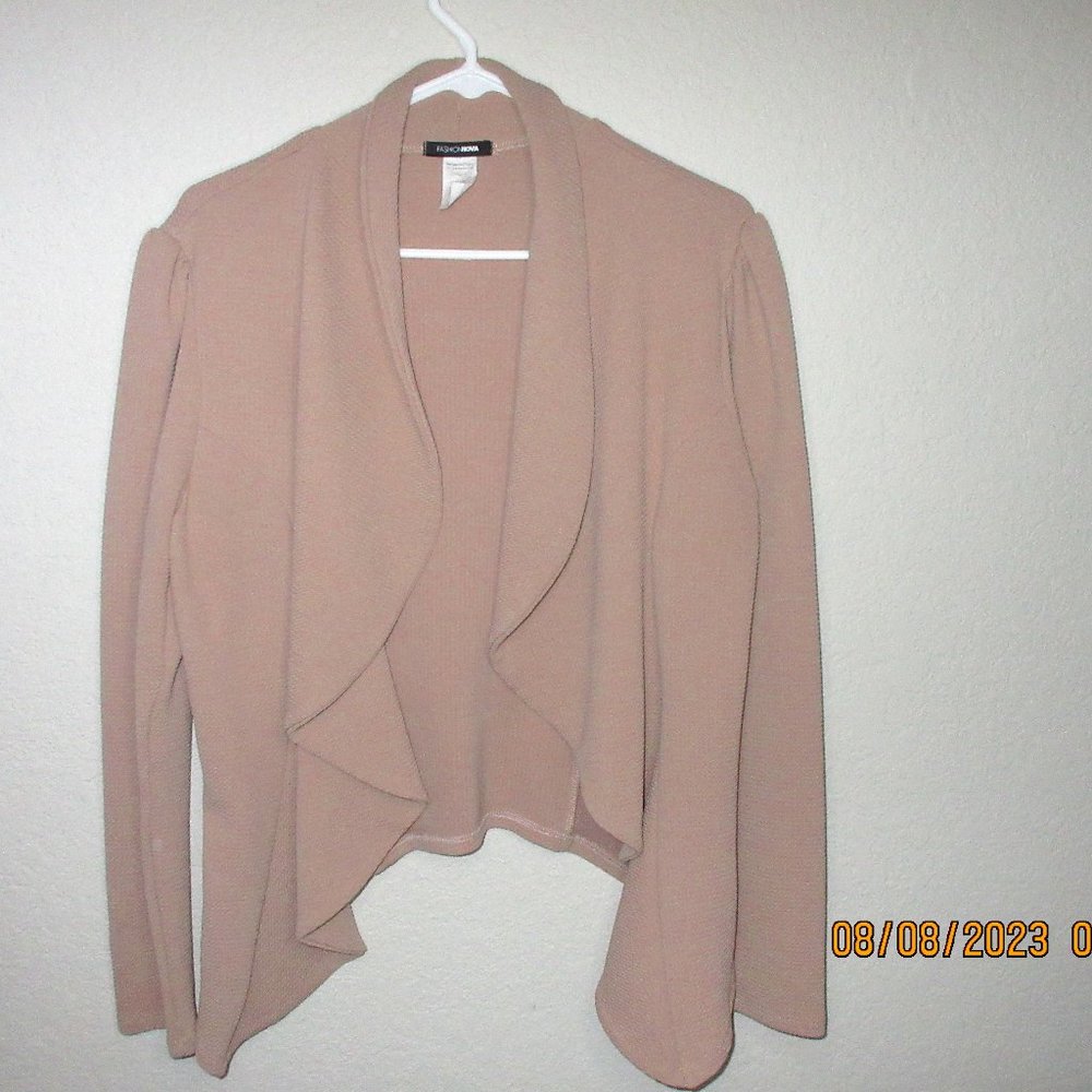 Fashion Nova Blazer Jacket Size 1X